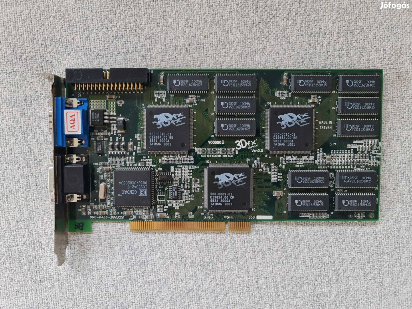 Eladó 3dfx retro A-Trend Helios 3D ATC-2455 Voodoo2 12MB kártya