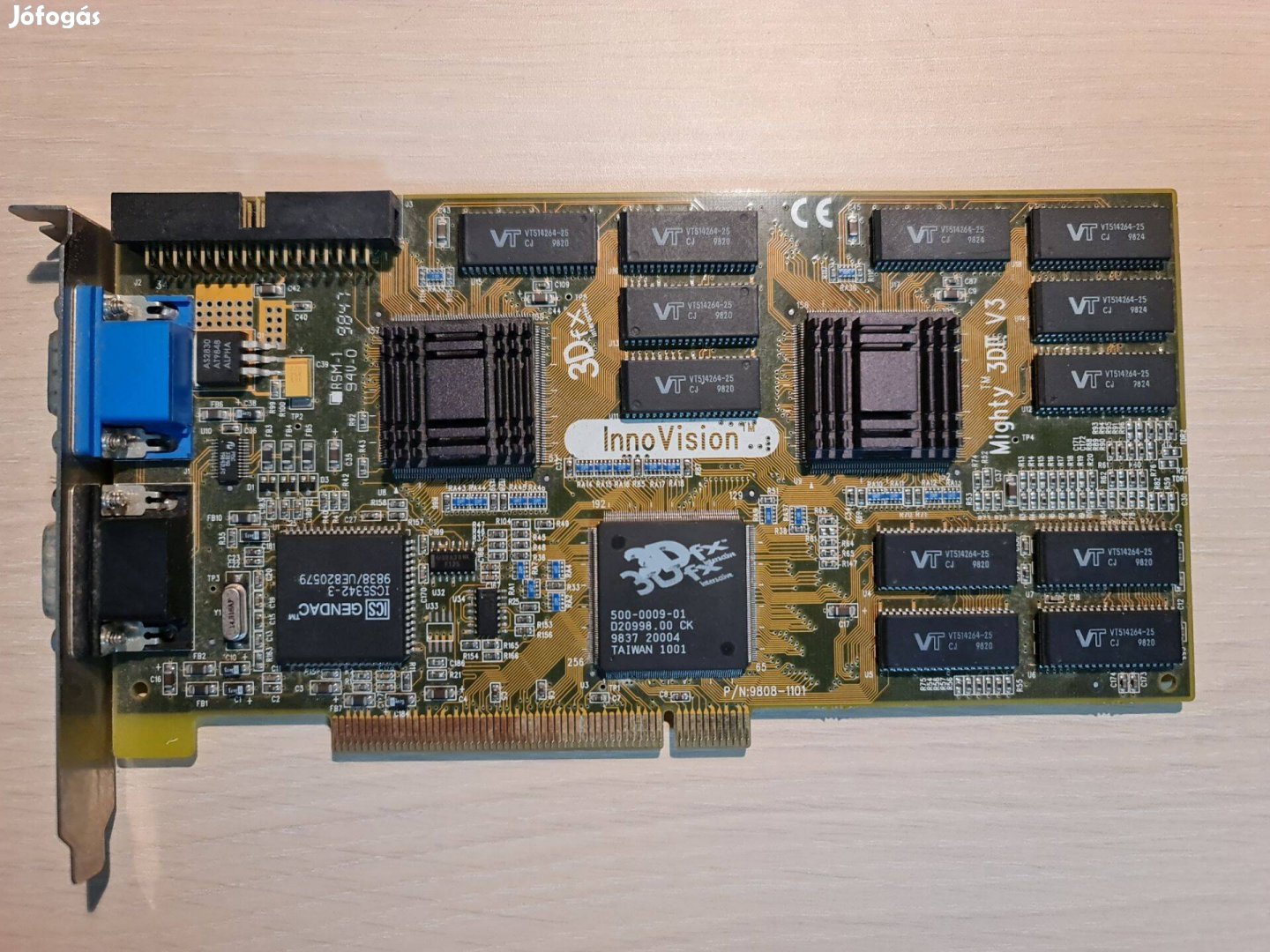 Eladó 3dfx retro Innovision Voodoo2 12MB kártya