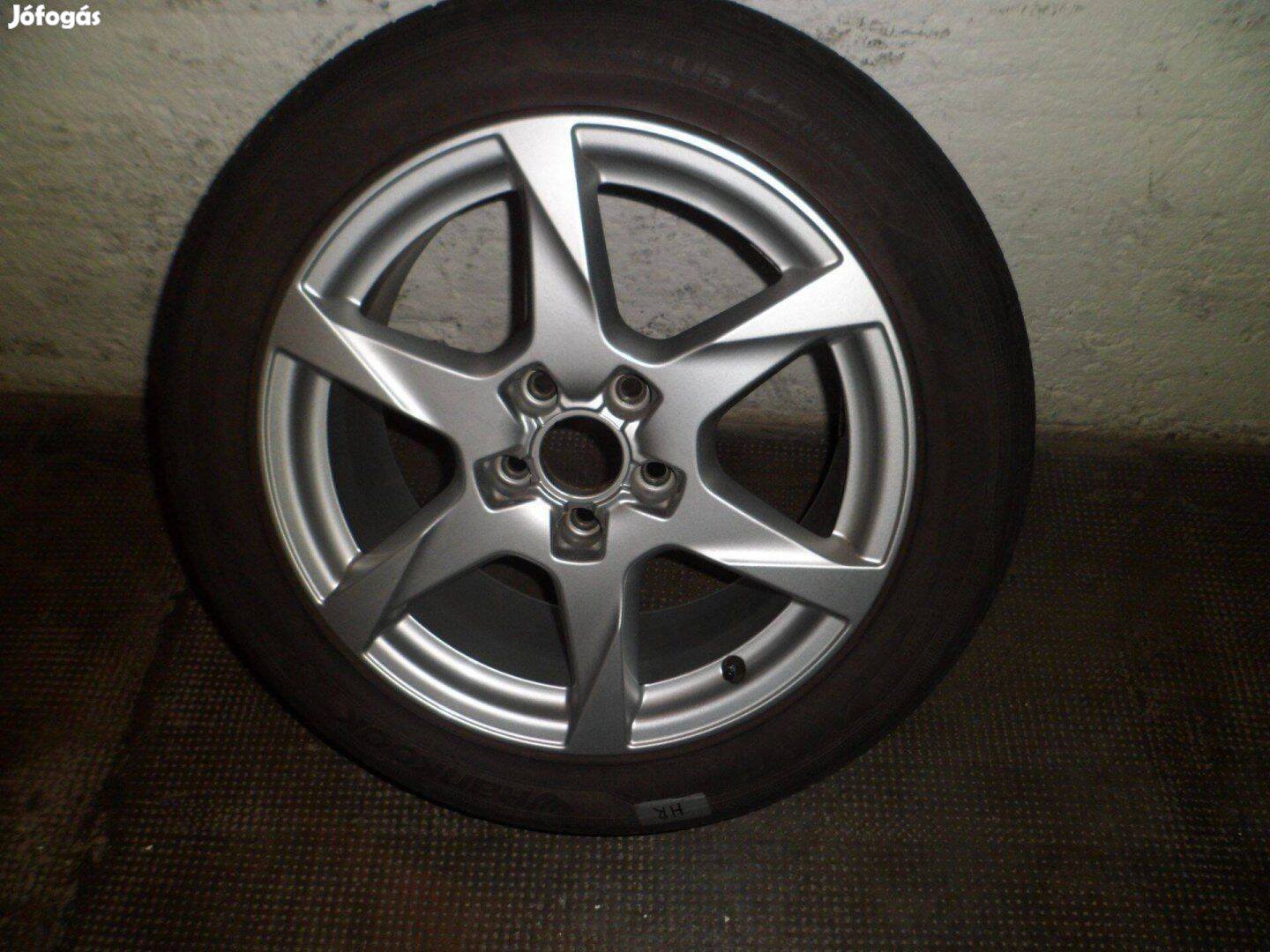 Eladó 4 darab original Audi Alufelni nyári gumikkal 225 / 50 / 17