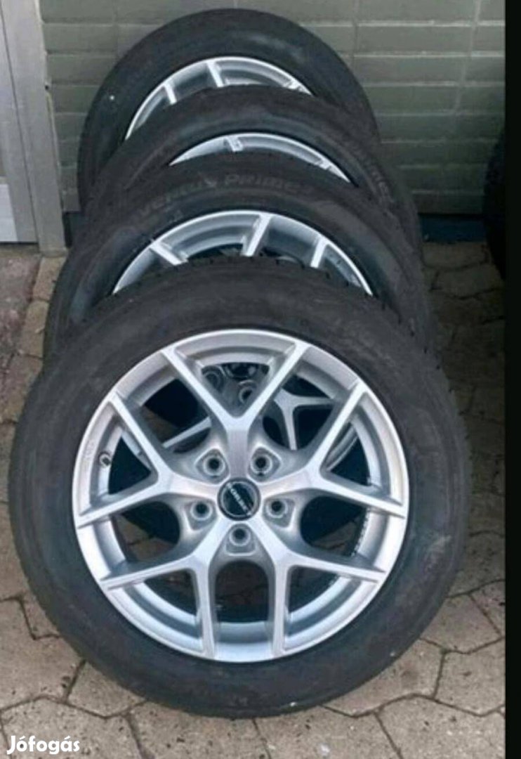 Eladó 4 db 205/55 R16 alufelni nyári gumival - Hankook / Ronal