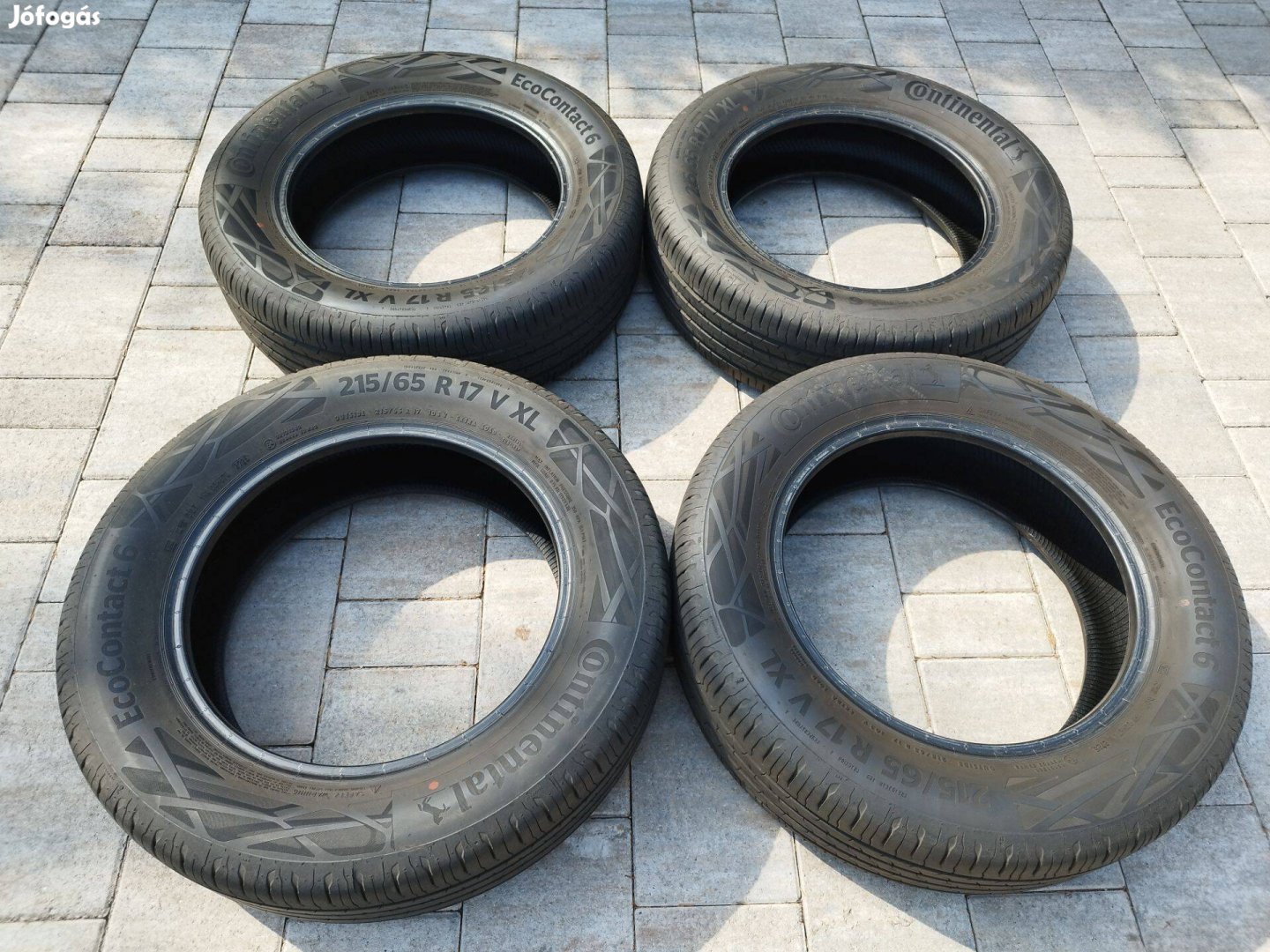 Eladó 4 db Continental Ecocontact 6 21565 R17 V XL Nyári