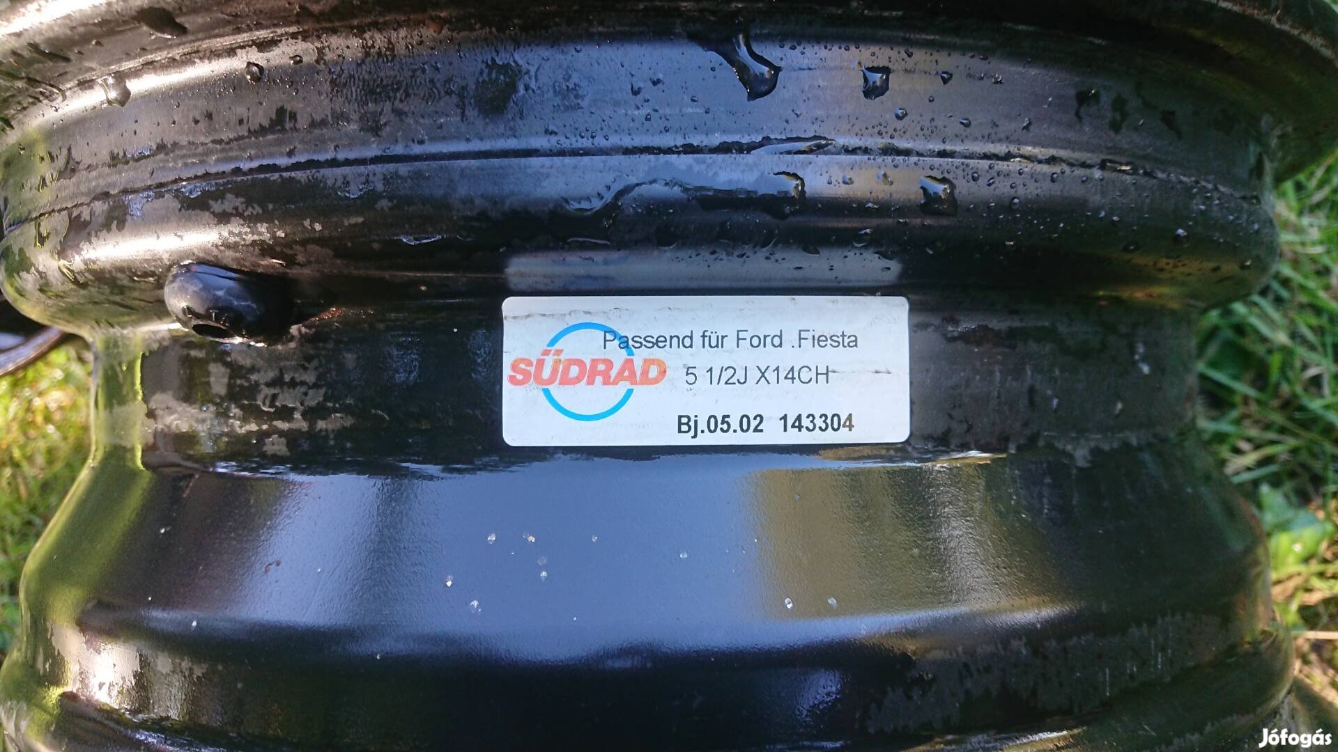 Eladó 4 db Ford Fiesta acélfelni 14"  5 1/2J X14Ch.