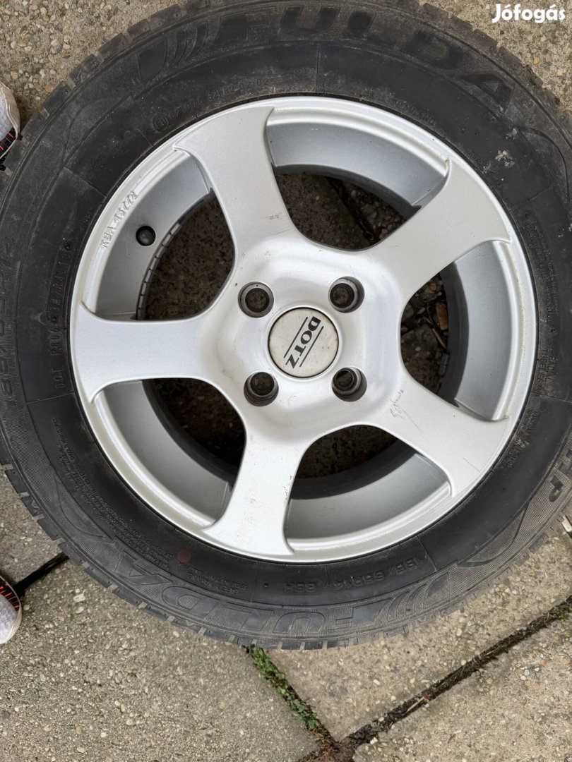 Eladó 4-db jó állapotú 14-es alufelni! 