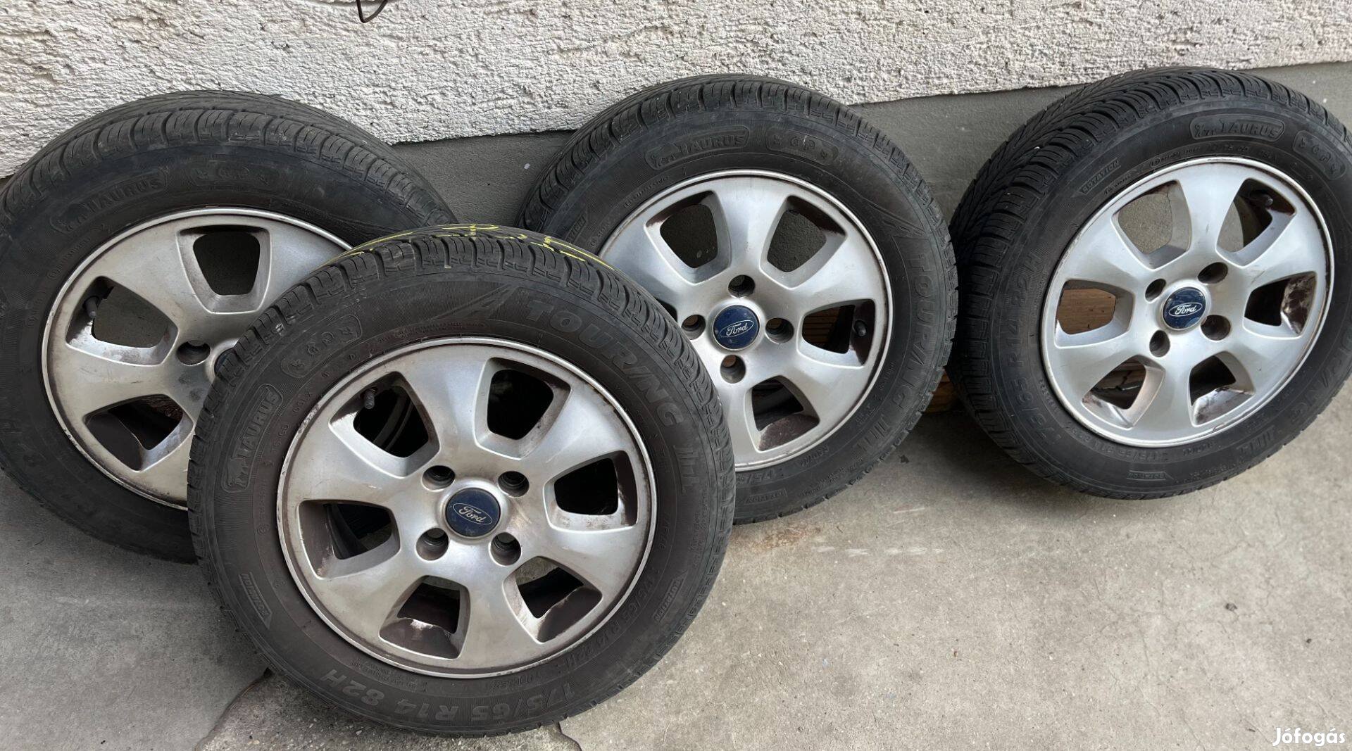 Eladó 4 db nyári gumiabroncs felnivel - 175/65 R14 82H