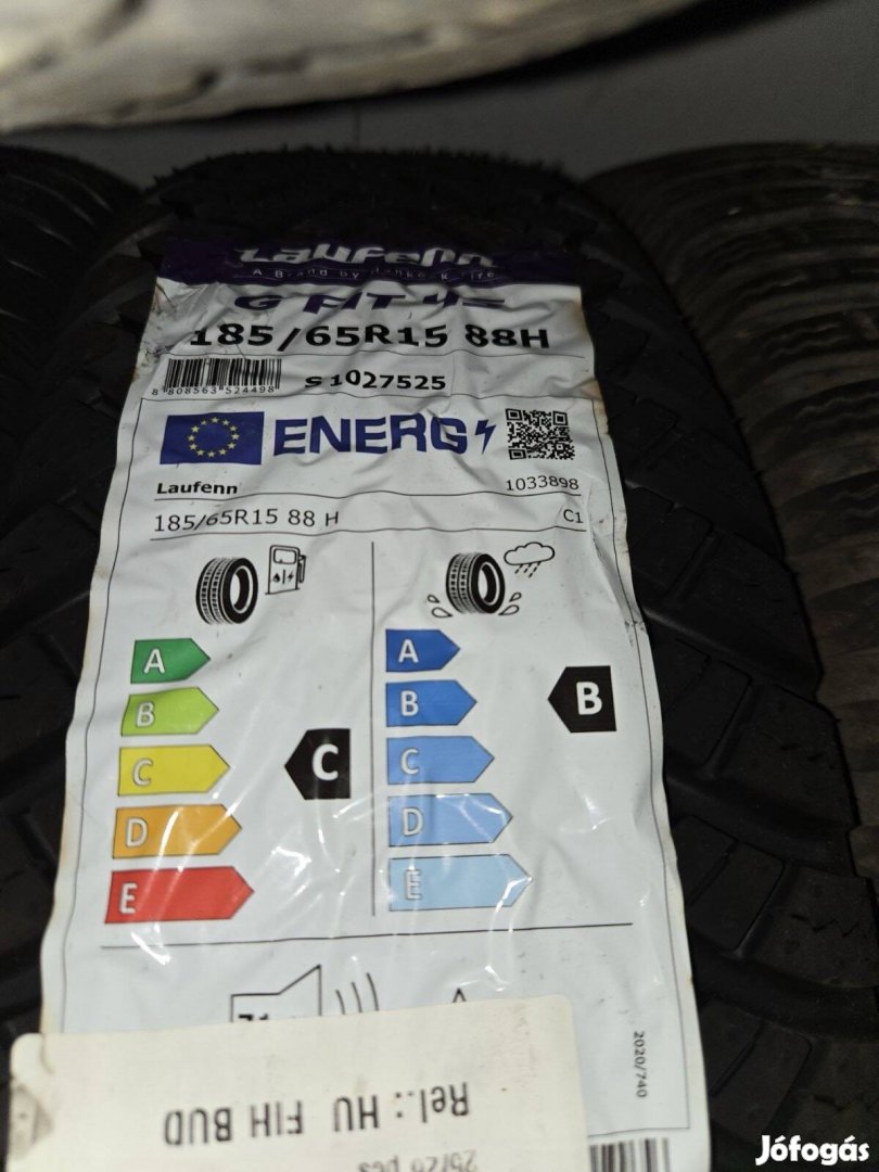 Eladó 4 db új négyévszakos Laufenn gumiabroncs