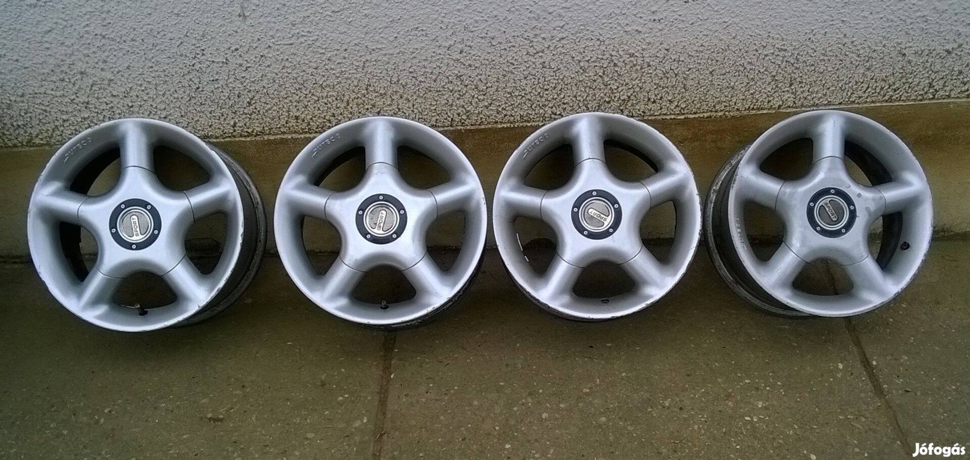 Eladó 4db 15-ös 5x108-as Alutec alufelni (Volvo,Citroen,Peugeot) i