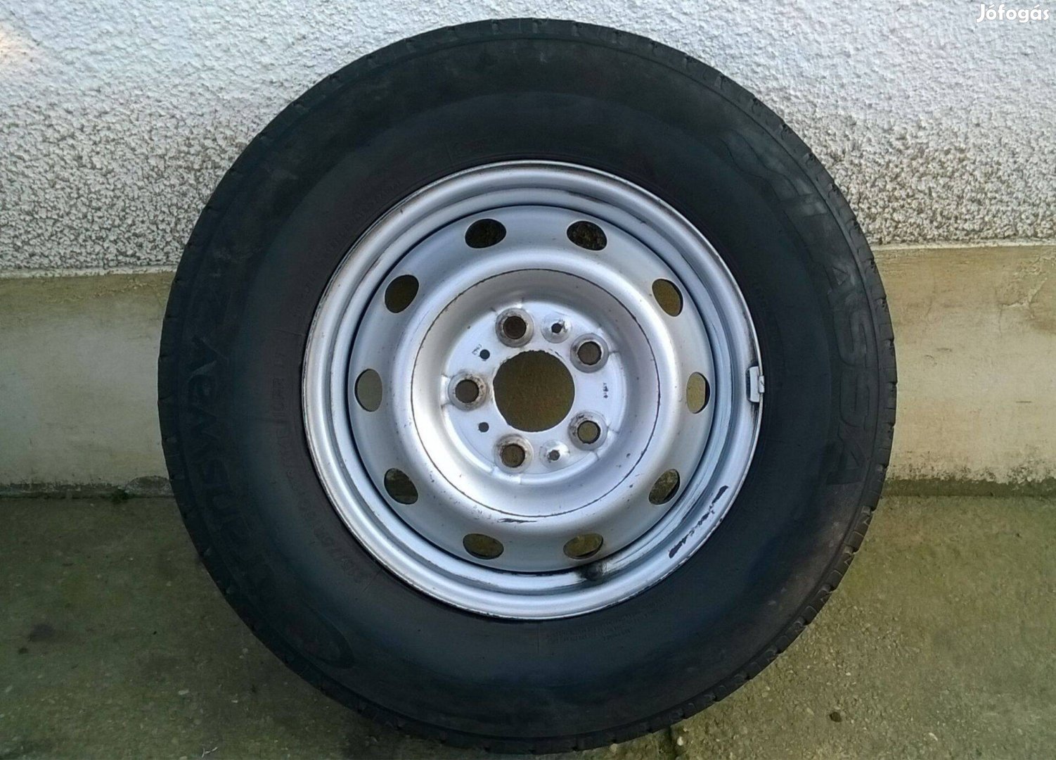 Eladó 4db 16-os Ducato,Jumper,Boxer Lemez felni 215/75R16C gumival