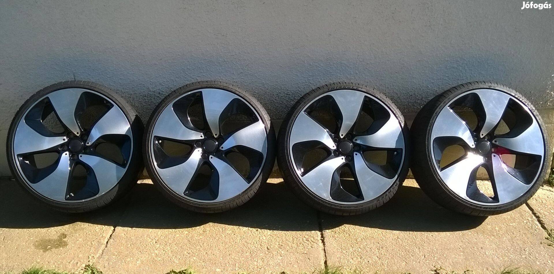 Eladó 4db 20-as 5x112 BMW i8 Magnézium felni 225/30ZR20 nyári gumival
