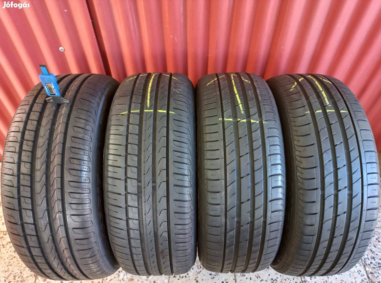 Eladó 4db 215 55 r17 Pirelli / Nexen nyárigumi