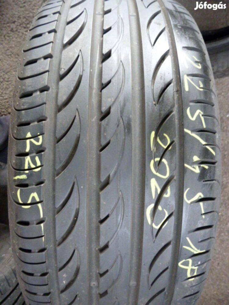 Eladó 4db 225/45r18 használt pirelli nyári gumi