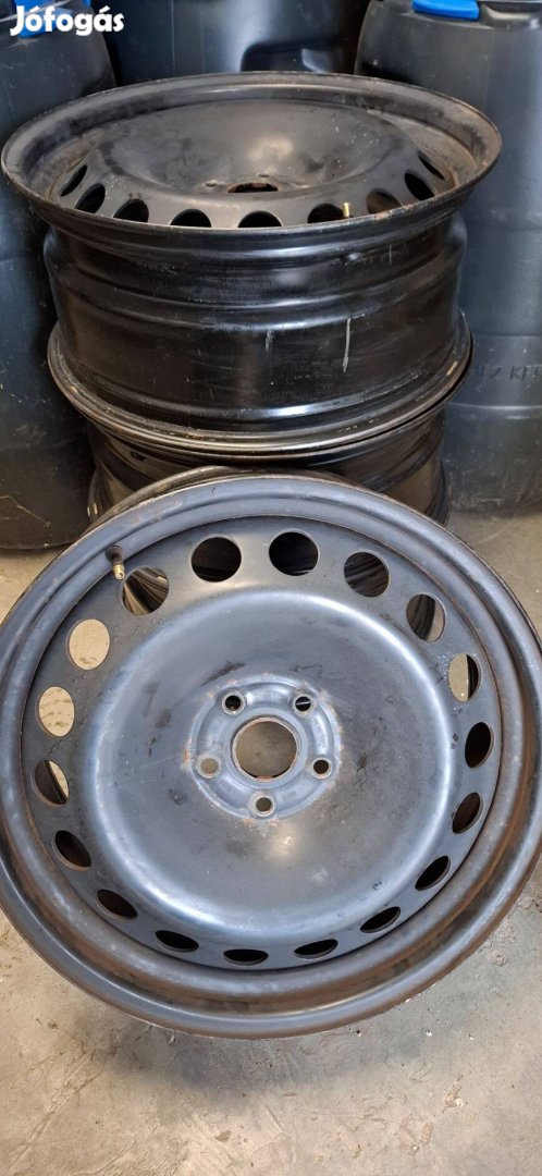 Eladó 4db 8jx19 et45 VW lemezfelni, kerékahy átmérő 57.1mm