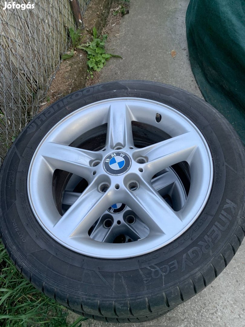 Eladó 4db BMW Alufelni 7x16 nyárigumival Hankook 205/55 R16