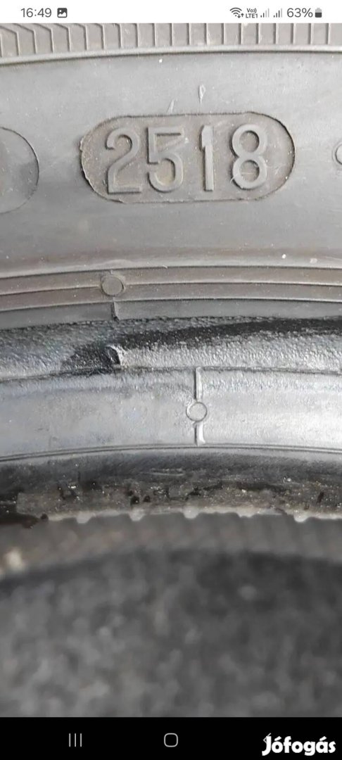 Eladó 4db Párban 205/55 16 os Méretben gumi 