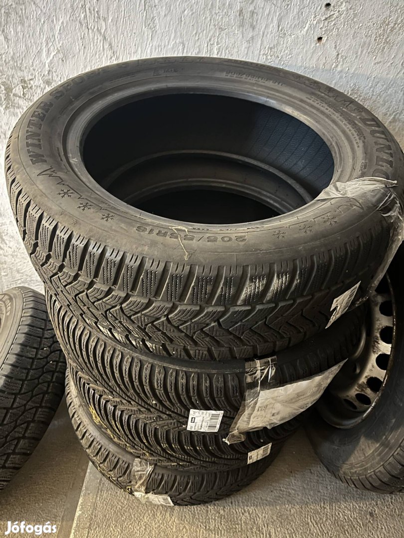 Eladó 4db téligumi 205/55R16
