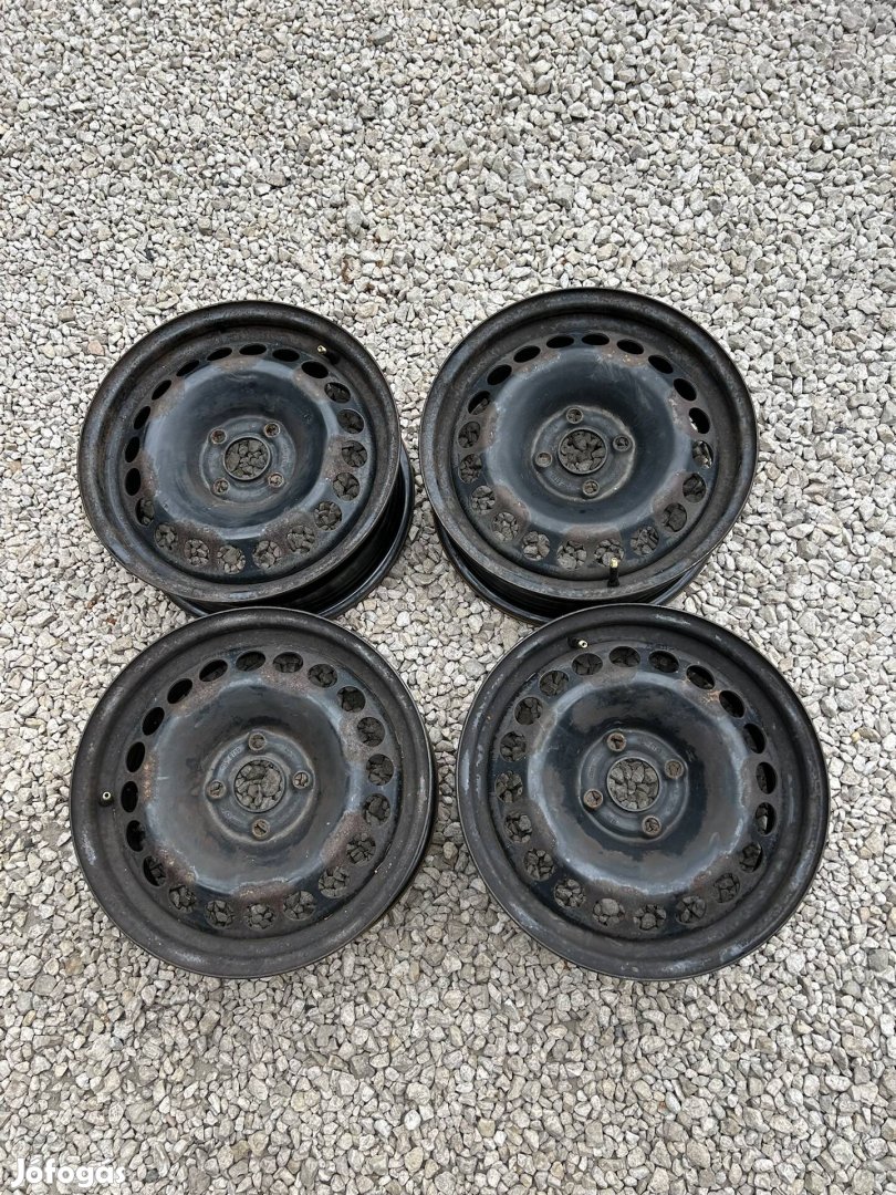 Eladó 4x100 r15 gyári Opel acélfelni!