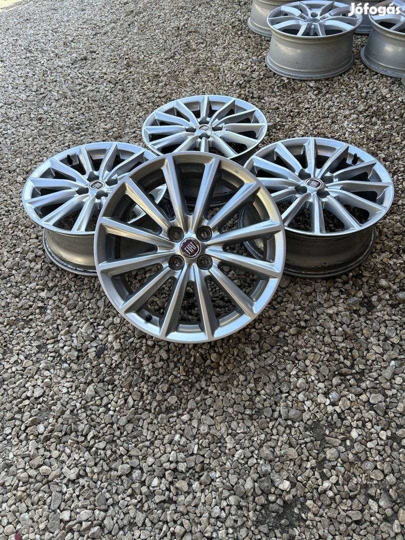 Eladó 4x100 r17 gyári Fiat 124 Spider alufelni szett!