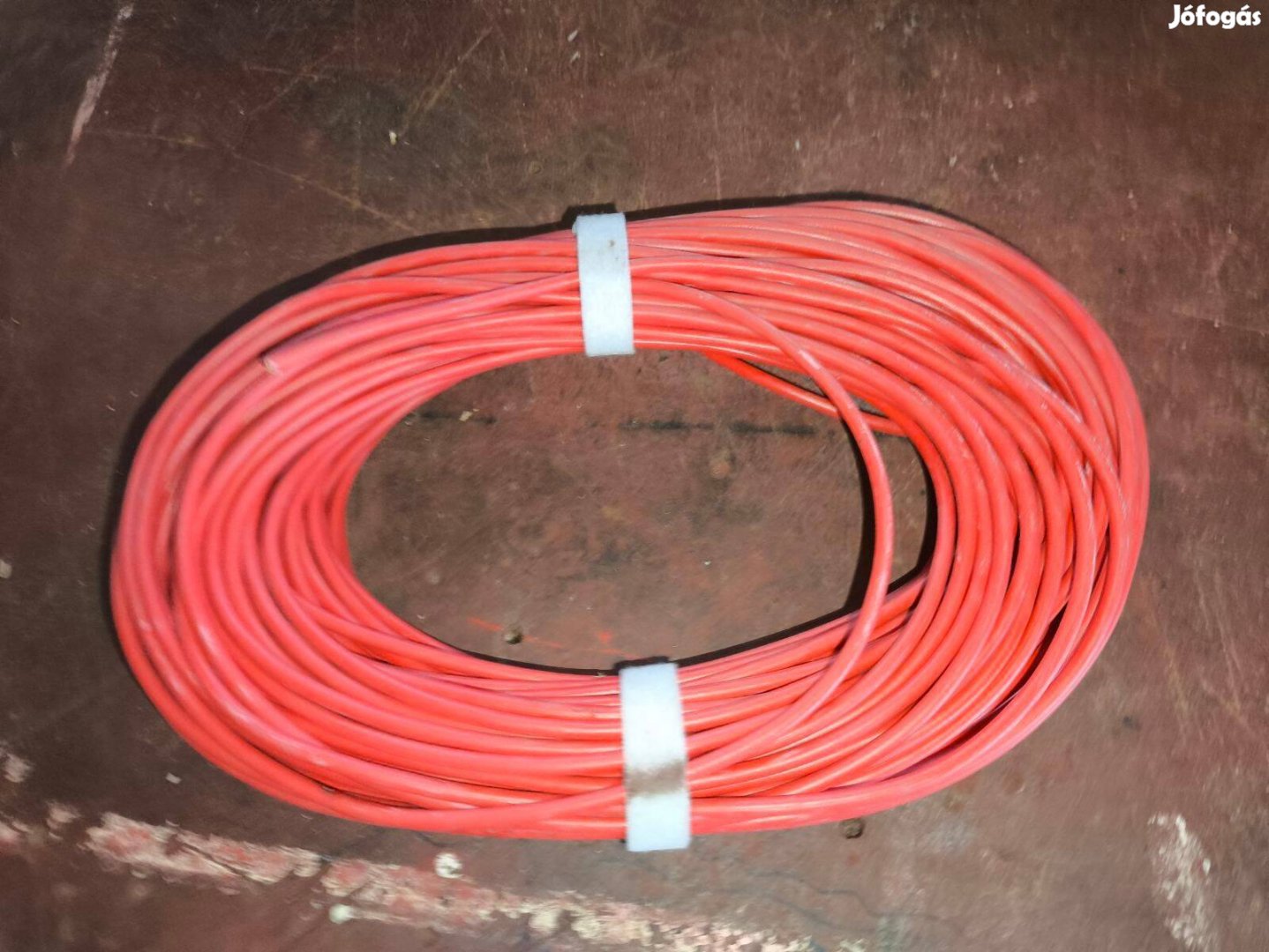 Eladó 50m 4mm piros sodrott réz solár vezeték szolár kábel