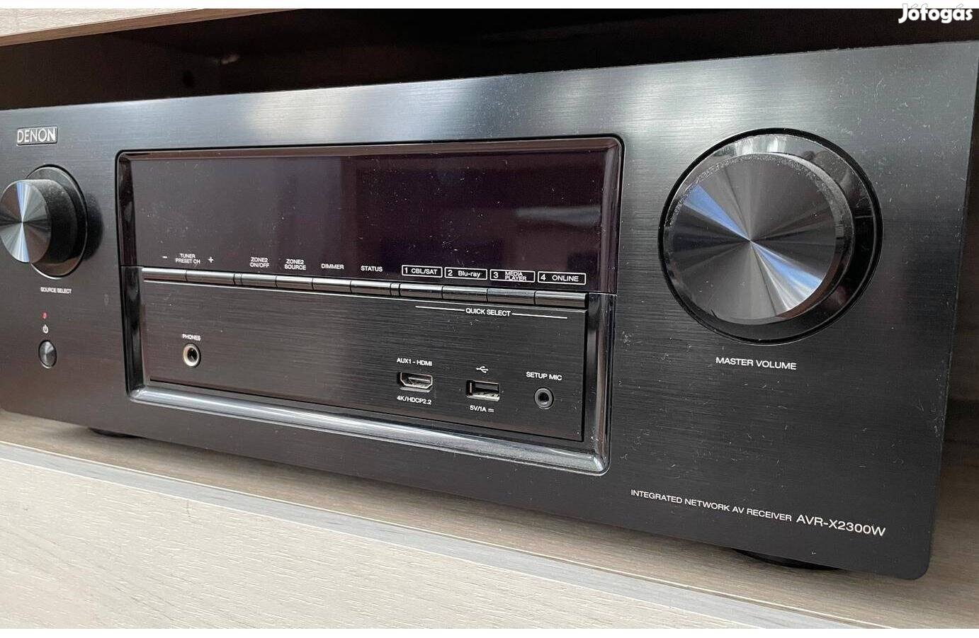 Eladó 5.1 házimozi rendszer Denon AVR-X2300W erősítő, hangfalak