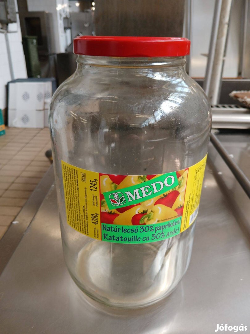 Elado 5 liters üveg