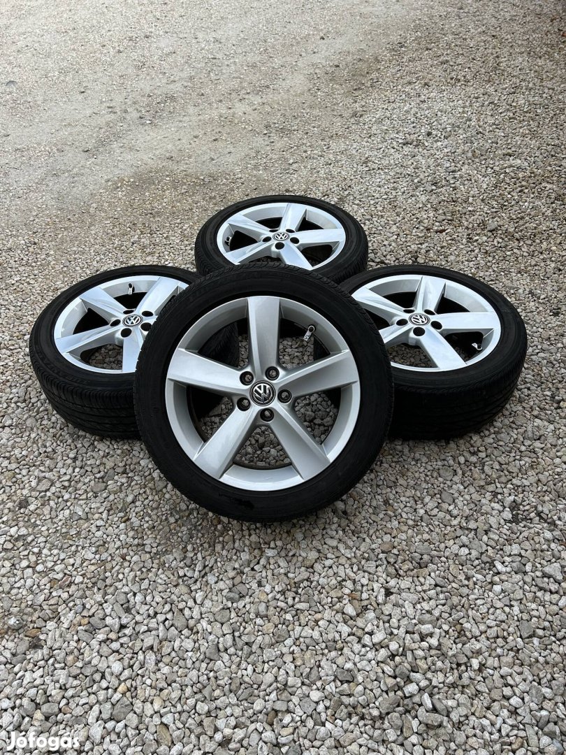 Eladó 5x100 r16 gyári VW Polo alufelni szett!