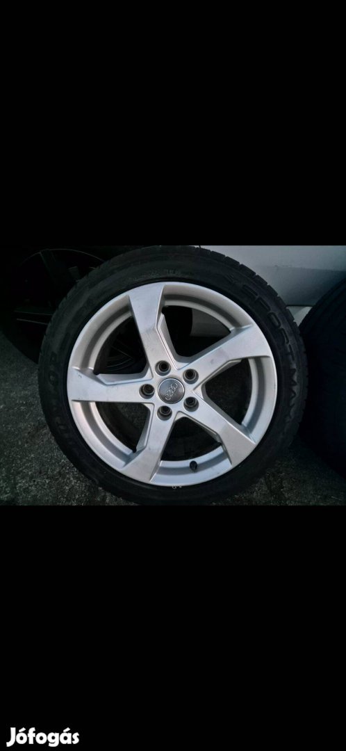 Eladó 5x112 eredeti gyari audi a3 s line felnik 225/45 r17