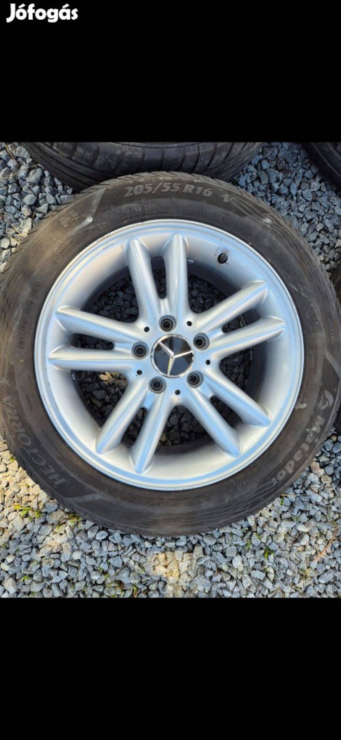 Elado 5x112 gyari mercedes felnik 205/55R16 gumiabroncsokkal