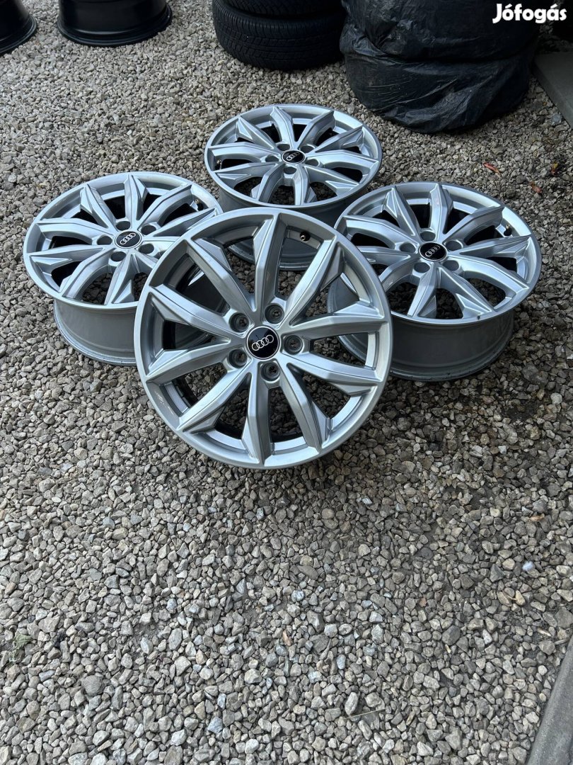 Eladó 5x112 r17 gyári Audi alufelni szett!