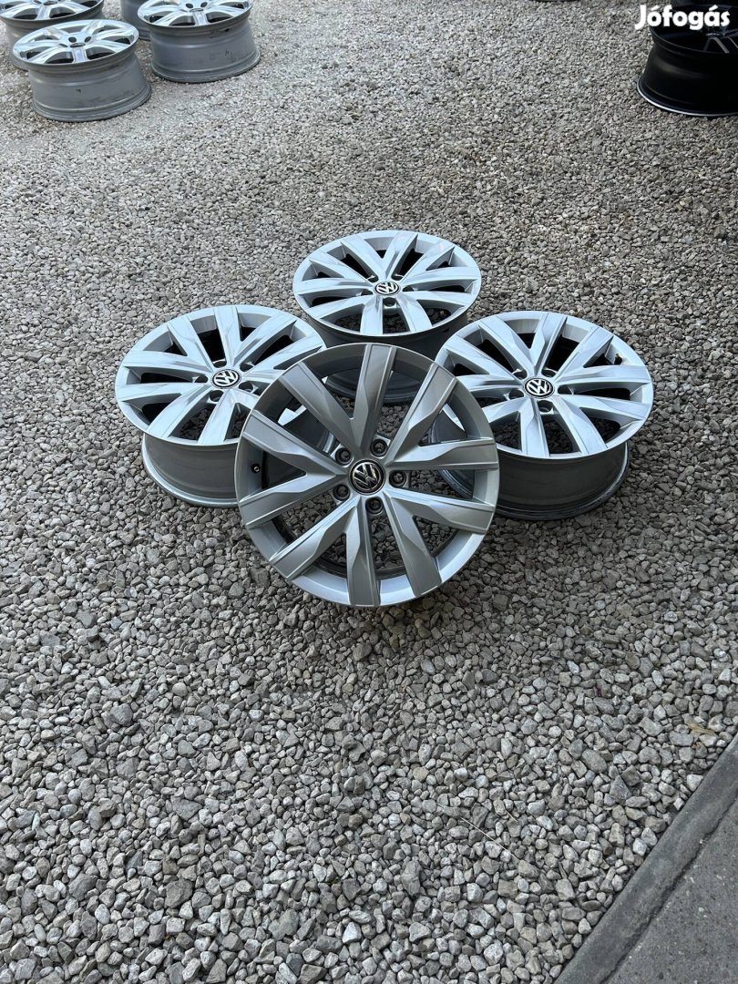 Eladó 5x112 r17 gyári VW "Marstrand" alufelni szett!