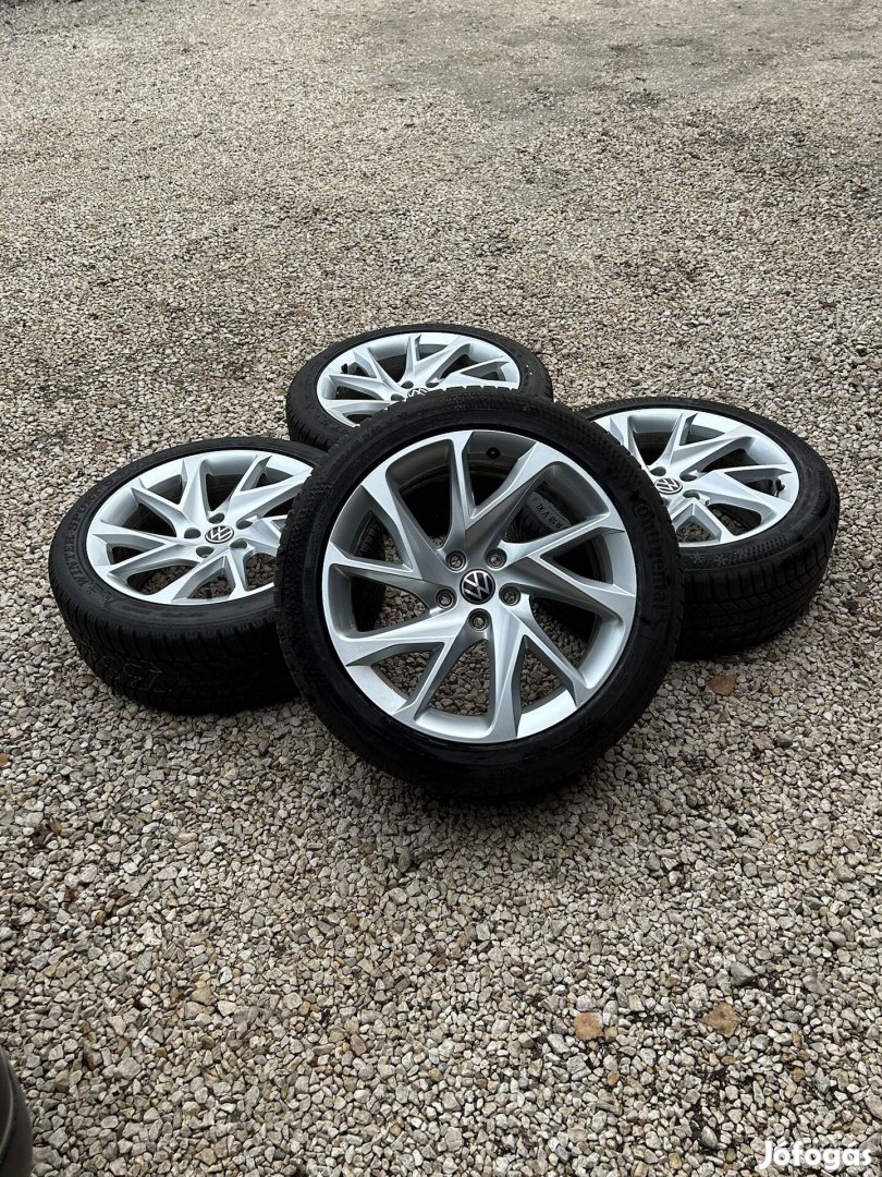Eladó 5x112 r18 VW Passat B8/ Skoda Superb alufelni téli gumival!