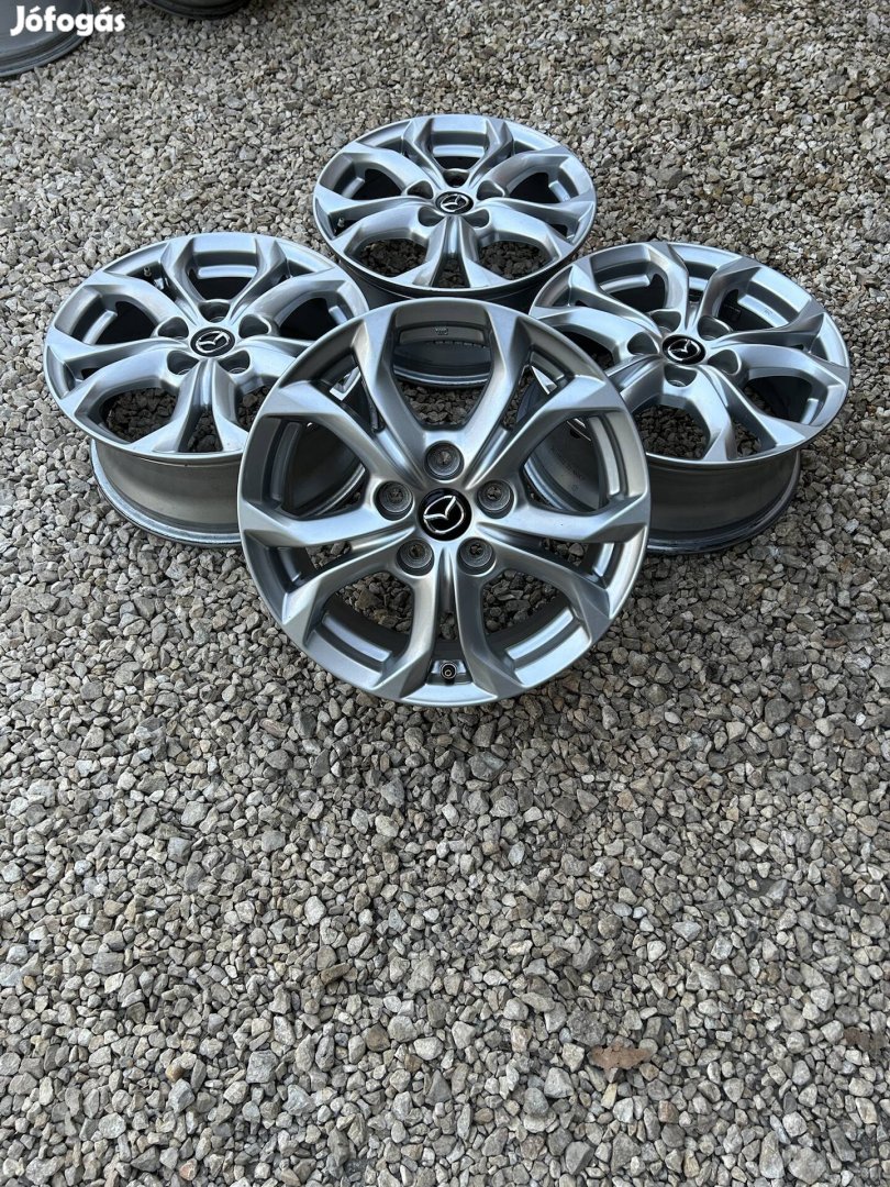 Eladó 5x114,3 r16 gyári Mazda alufelni szett!