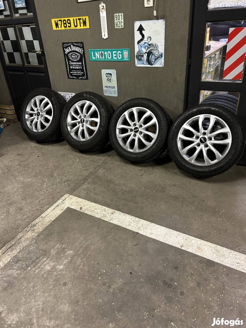 Eladó 5x120 r17 T5,T6 alufelni téli gumival!