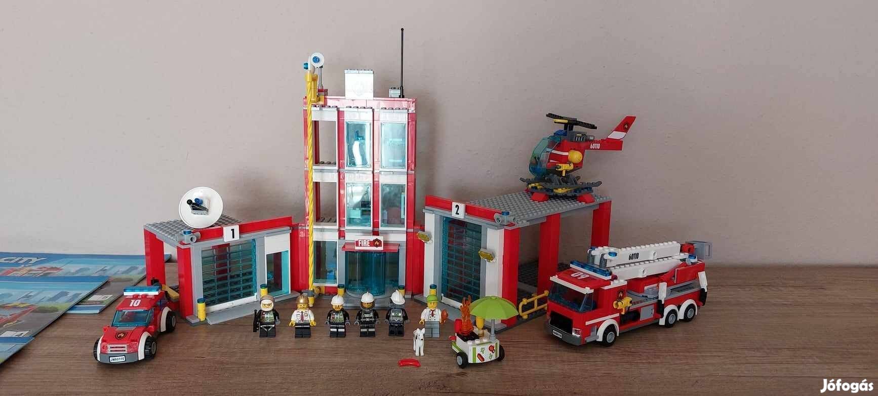 Eladó 60110 tűzoltóállomás, LEGO City