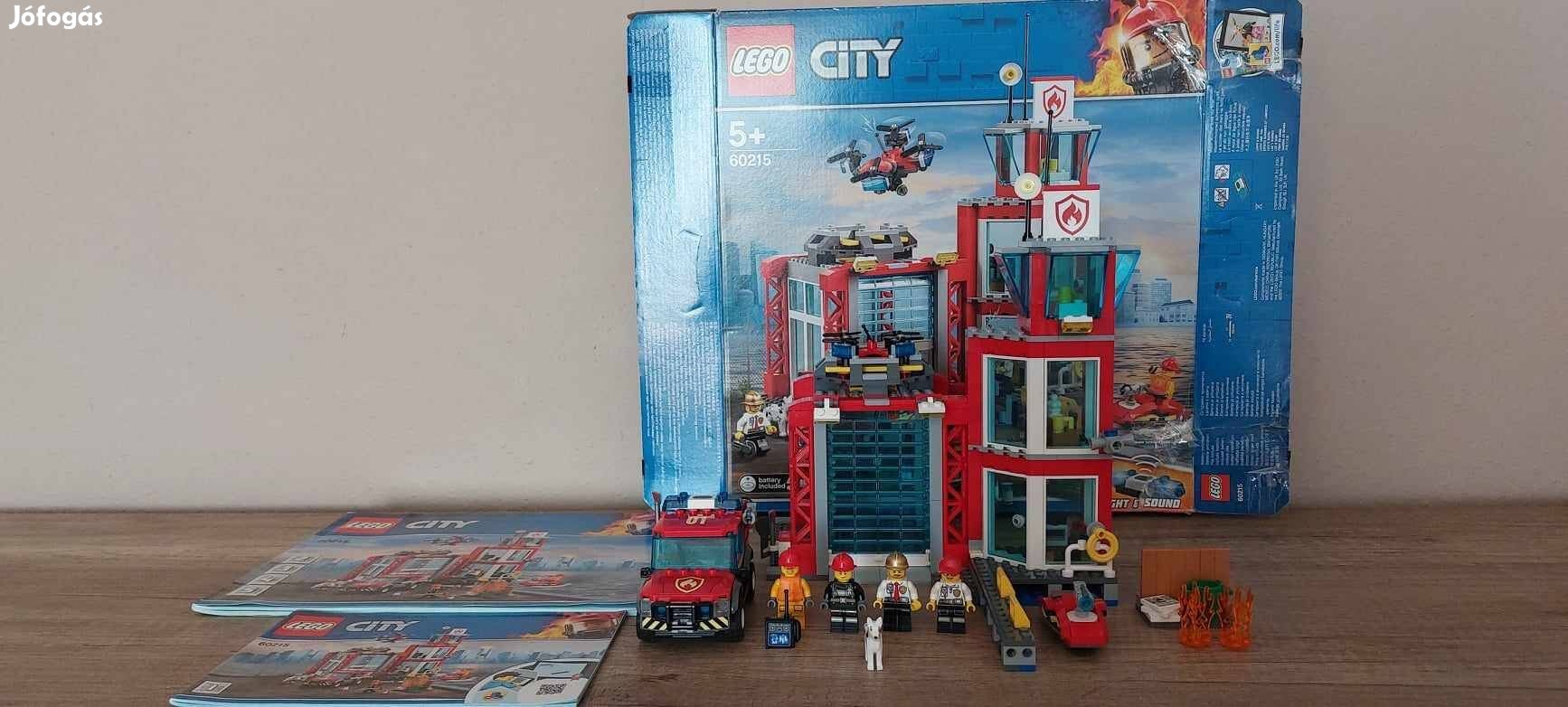 Eladó 60215, Tűzoltóállomás, LEGO City