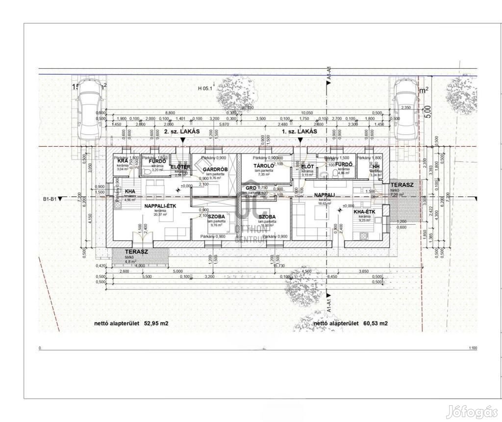 Eladó 60 nm-es ház Dánszentmiklós