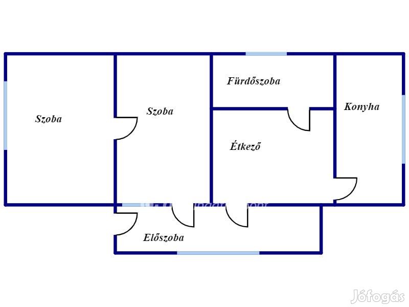 Eladó 60 nm-es ház Fedémes