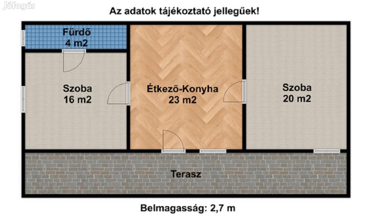 Eladó 63 nm-es Felújított Családi ház Ráckeve