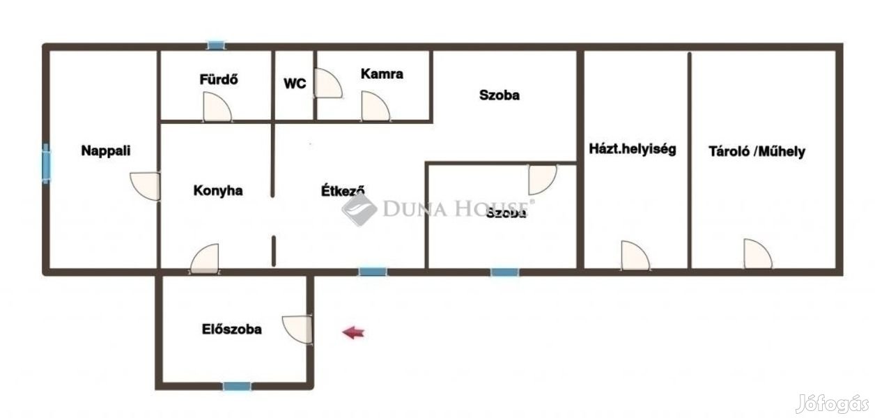 Eladó 66 nm-es ház Maglód