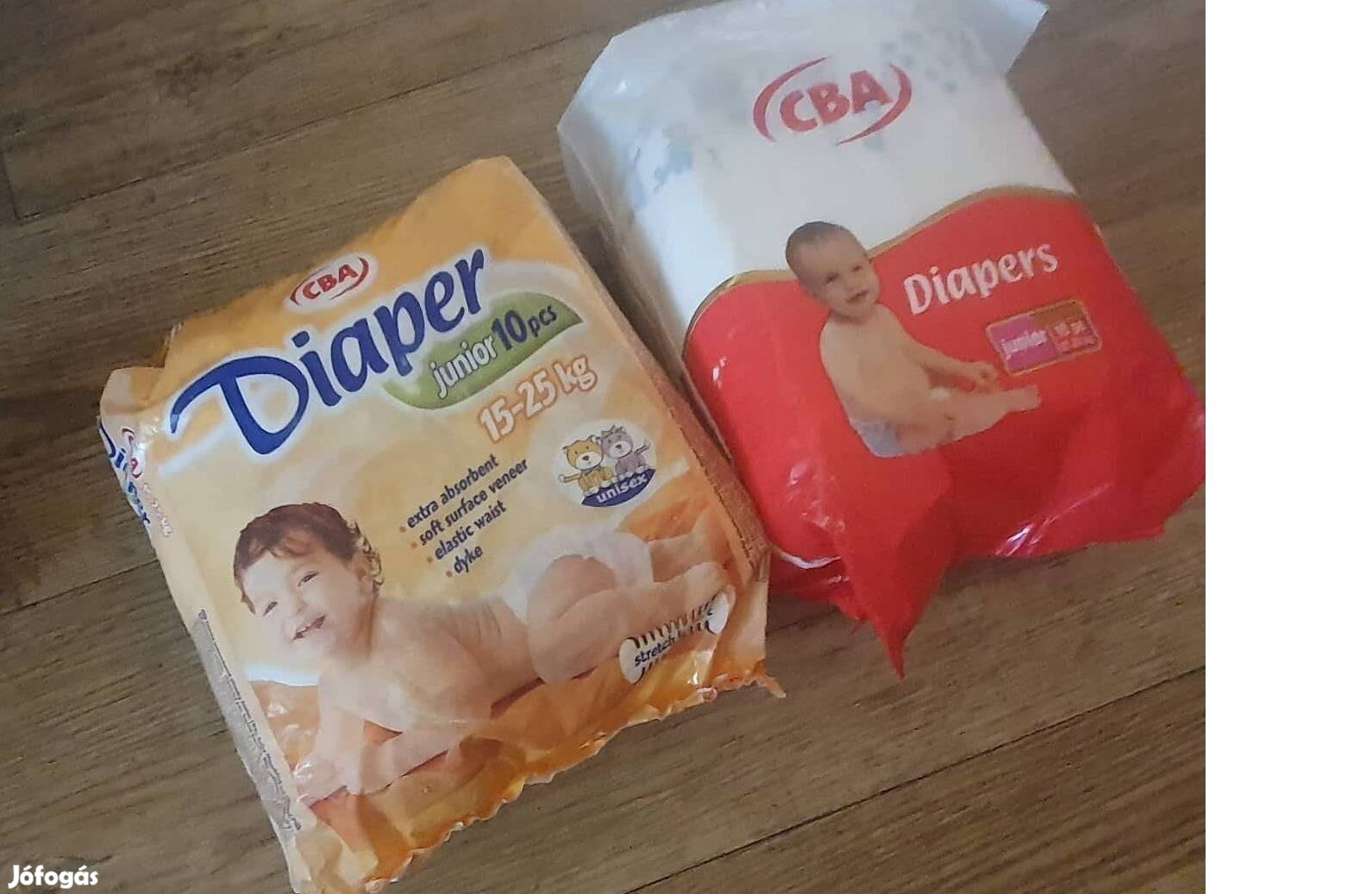 Eladó 6-6 csomag Diaper gyermek pelenkák .1 csomag 10 db