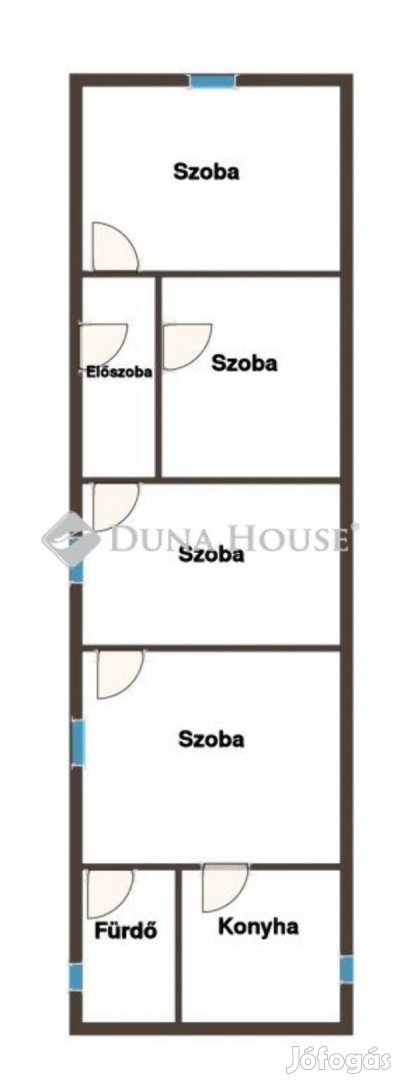 Eladó 80 nm-es ház Udvar