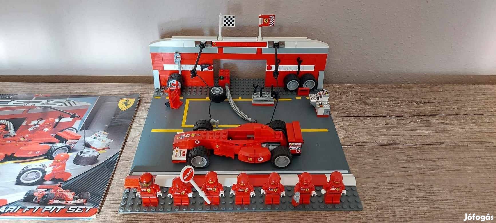 Eladó 8375, Ferrari F1 Pit Set (Ferrari F1 box készlet, LEGO Ferrari