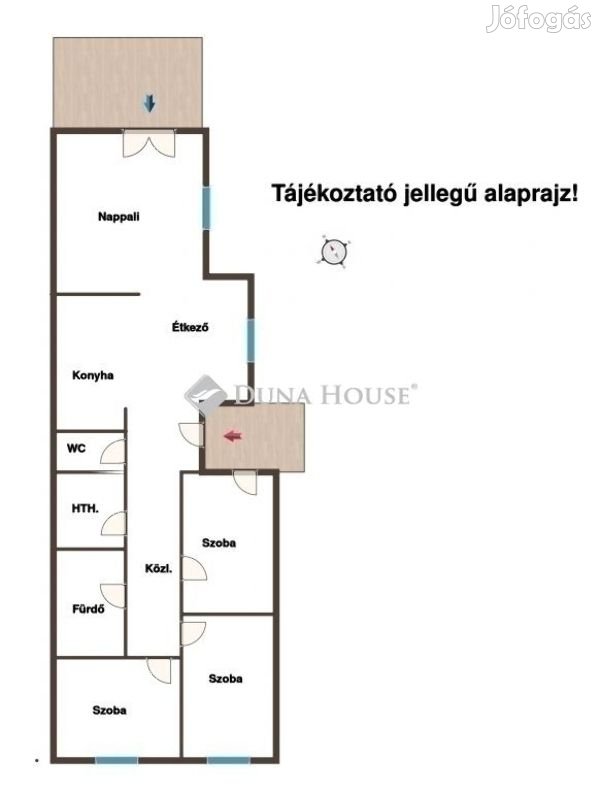 Eladó 85 nm-es ház Ócsa