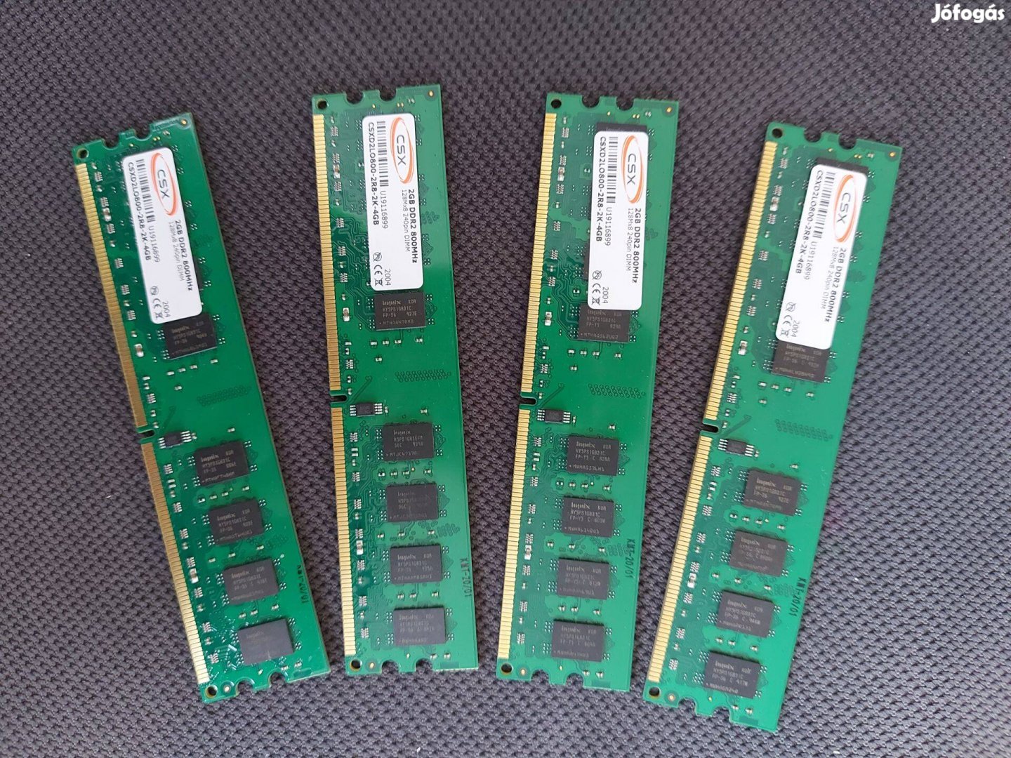 Eladó 8 GB (4*2 GB) Csx DDR2 memória, RAM
