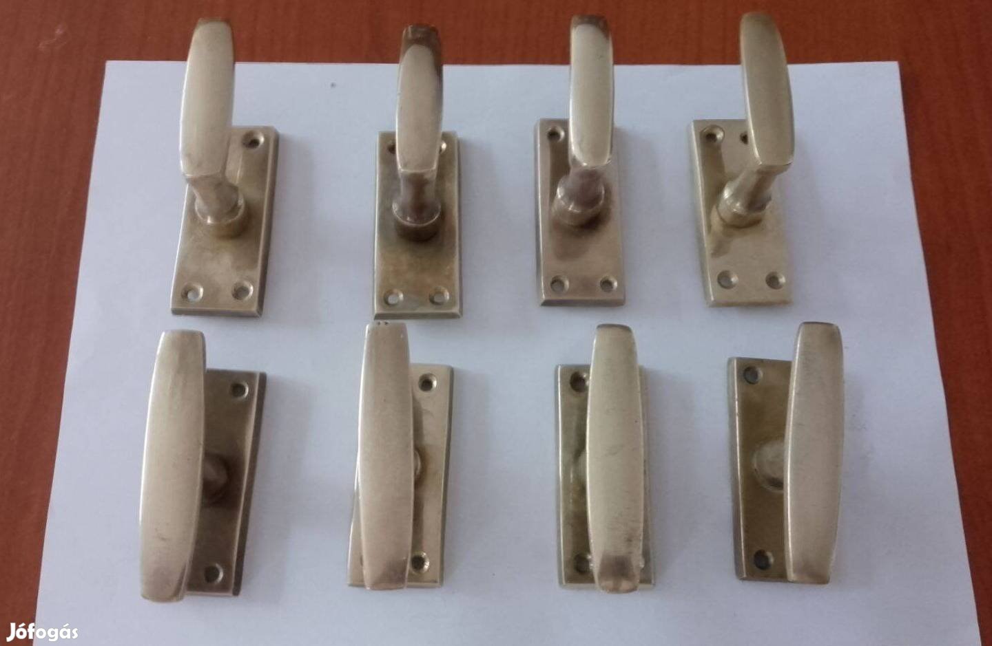 Eladó 8 db réz ablakkilincs egyben vagy külön-külön