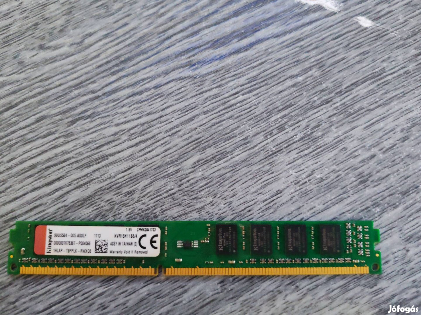 Eladó 8gb(2x4gb)ddr3 1600mhz ram