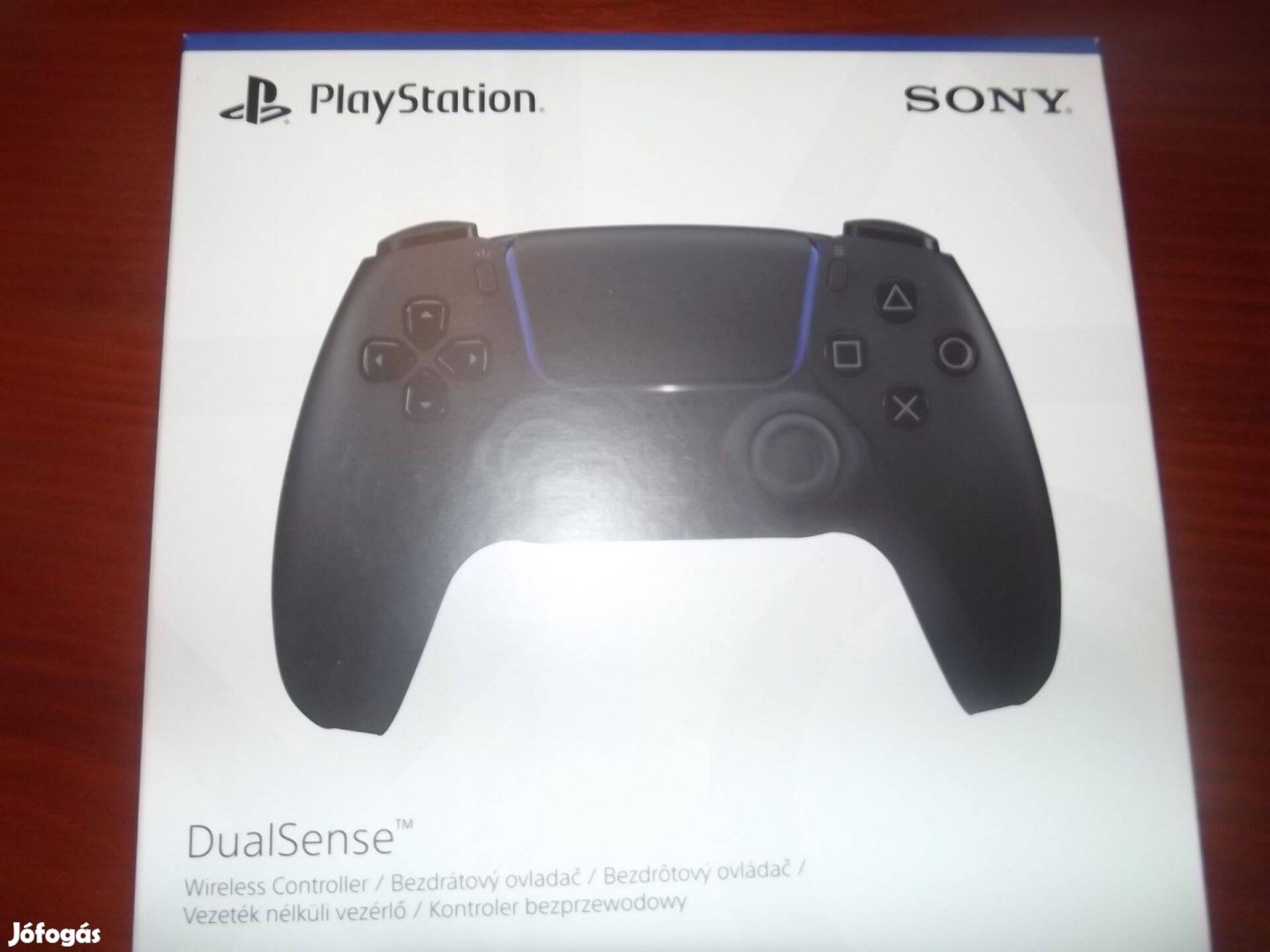 Eladó 92. Ps5 Sony Fekete Vezeték Nélküli Controller Új Bontatlan :