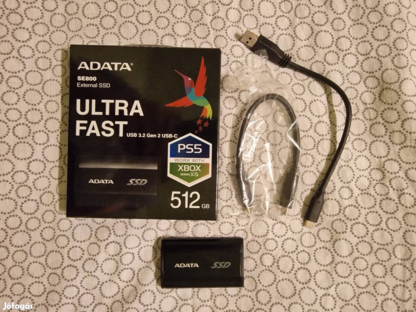 Eladó Adata SE800 512GB külső SSD!!