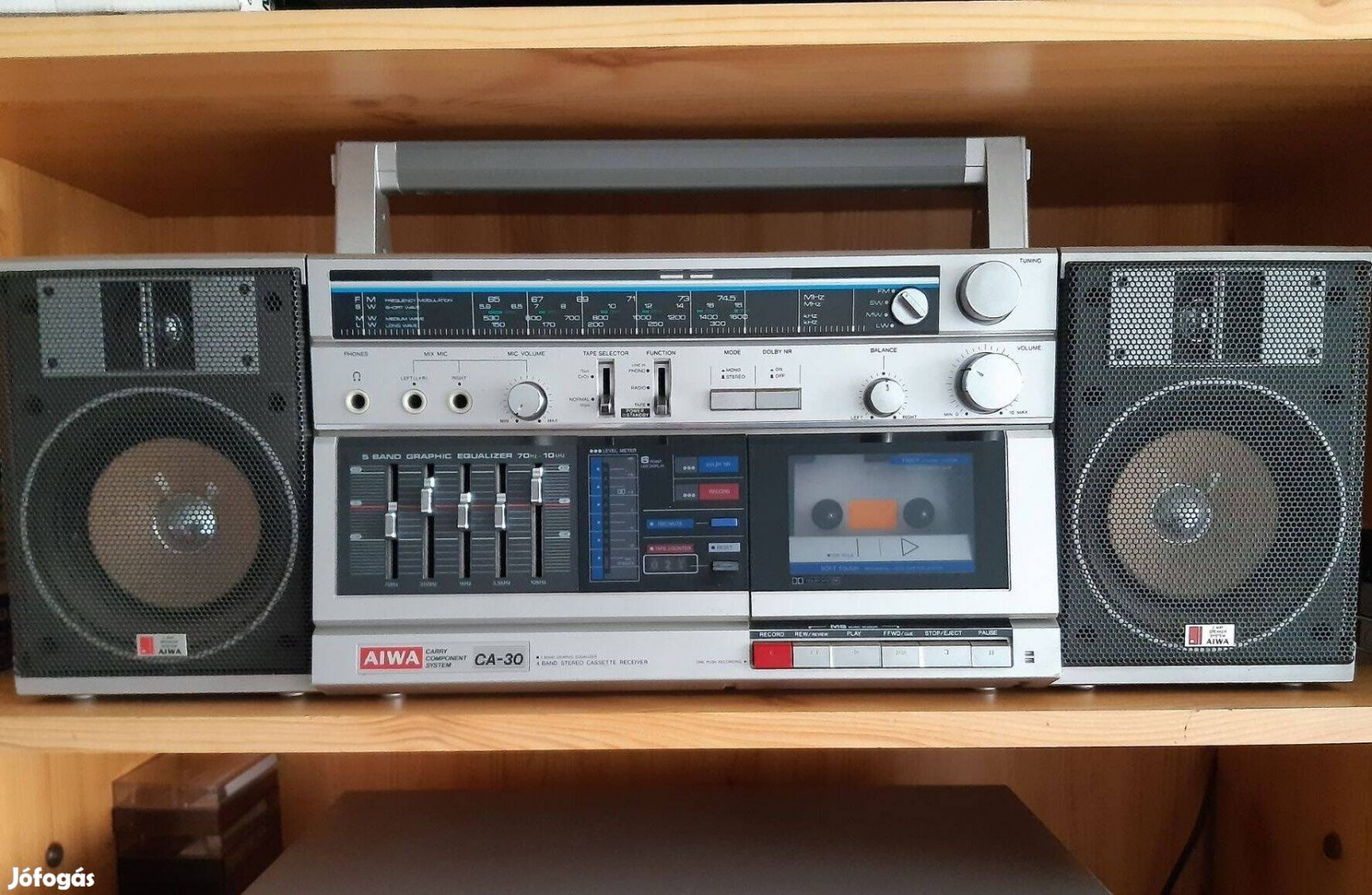 Eladó Aiwa CA-30 Boombox / rádiósmagnó ( szervizelve )