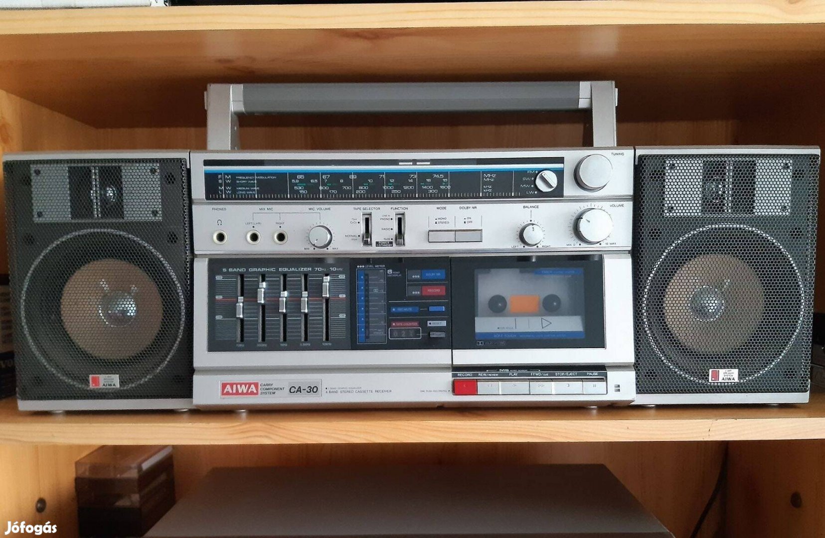 Eladó Aiwa CA-30 Boombox / rádiósmagnó ( szervizelve )