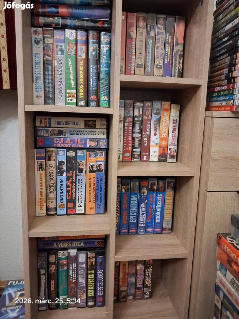 Eladó Akciófilm VHS Pakk