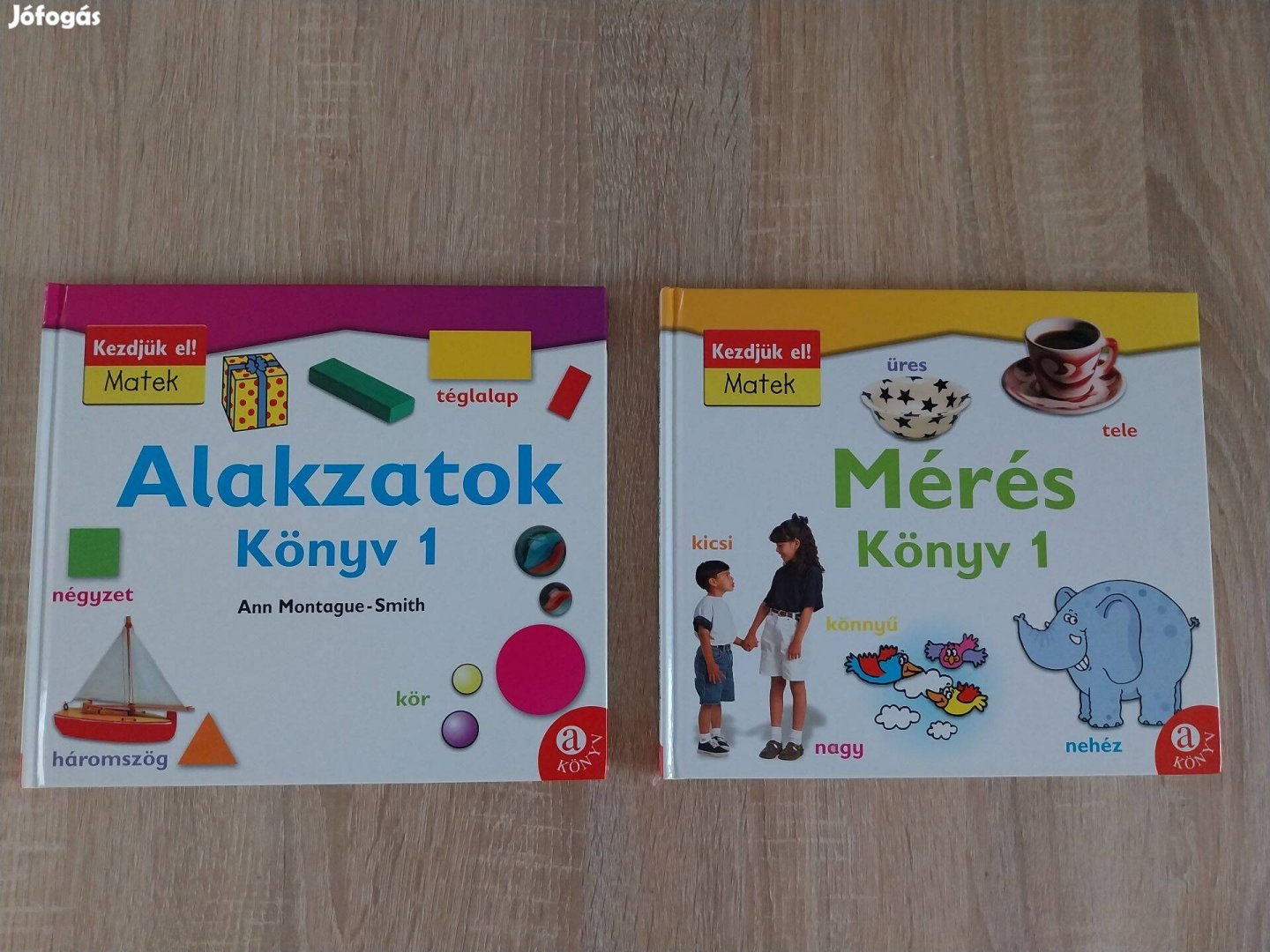 Eladó Alakzatok Könyv 1 és Mérés Könyv 1 fejlesztő könyvek gyerekeknek